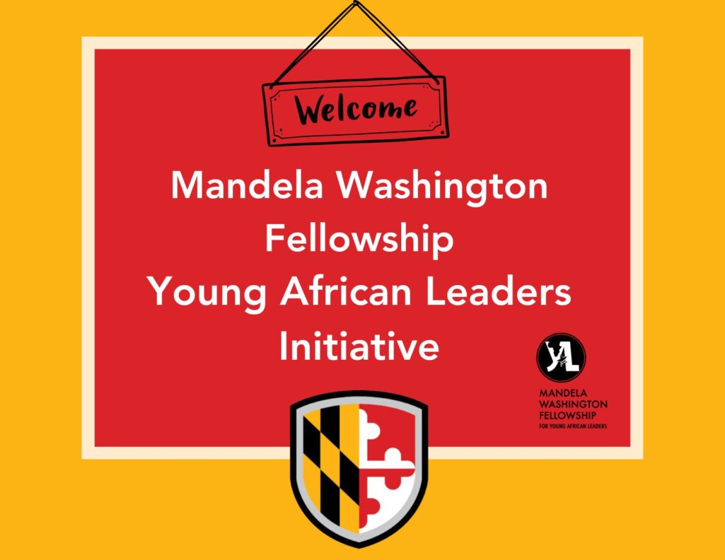 Welcome Mandela Washington Fellowship Young African Leaders Initiative
